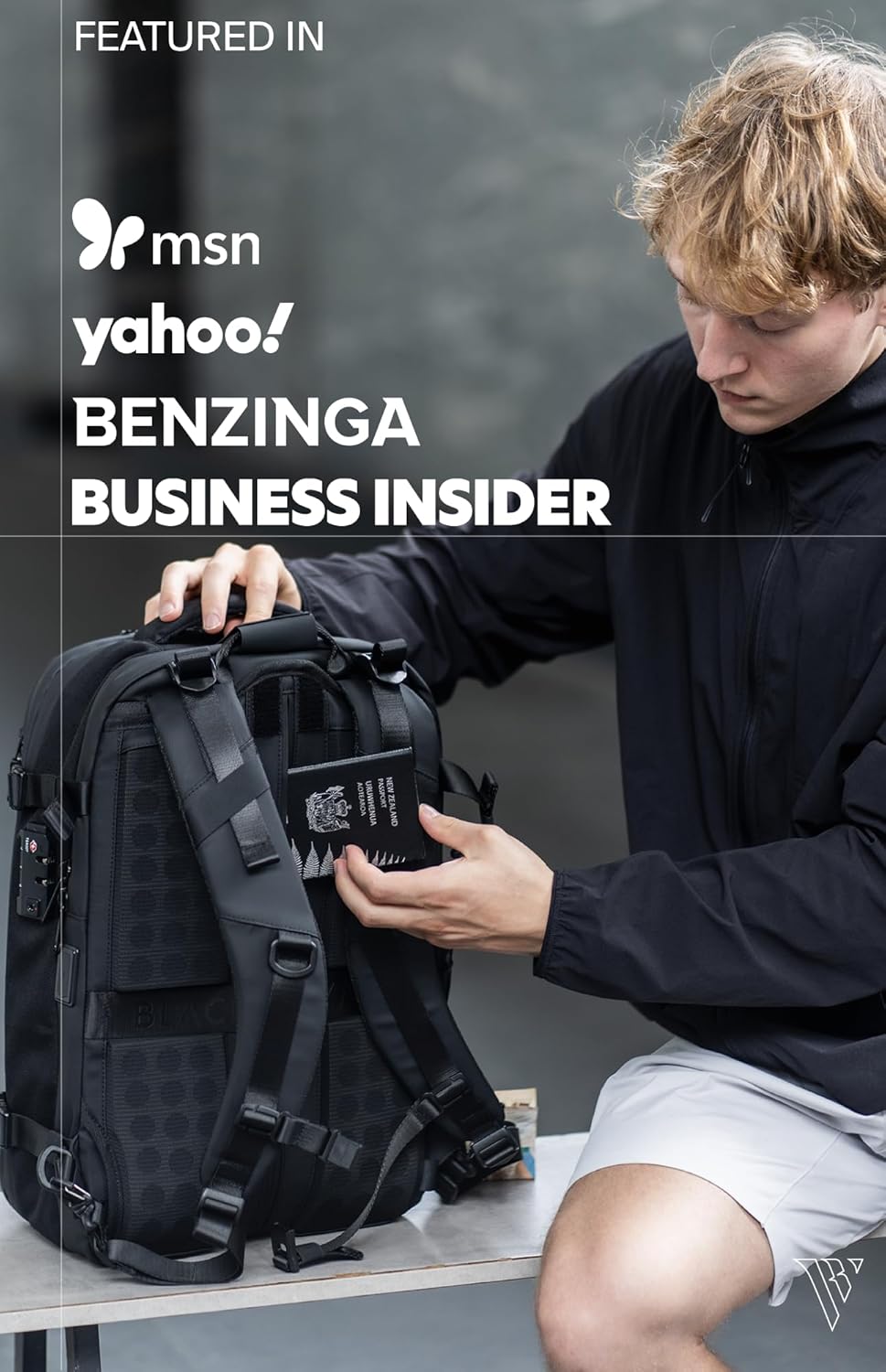 BlackVoyage Vortex Vacuum Seal Travel Backpack 60L Expandable Air Compression System Water Resistant TSA Lock Carry-On Suitcase Luggage Black Zephyr - Vacuum Pump Included